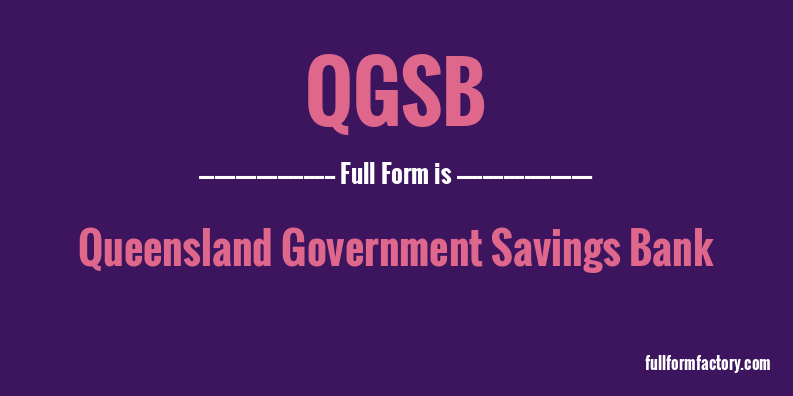 qgsb-full-form