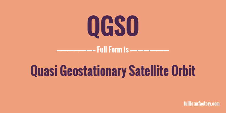 qgso-full-form