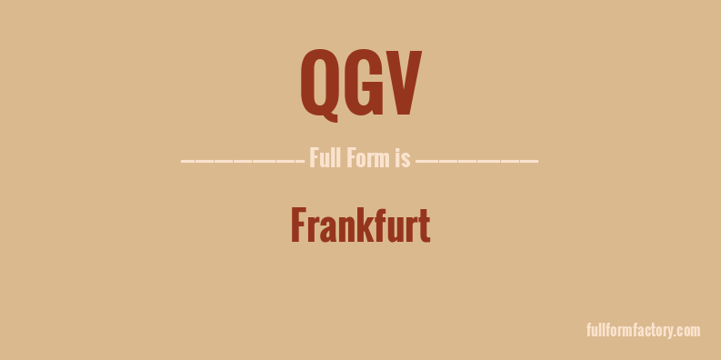 qgv-full-form