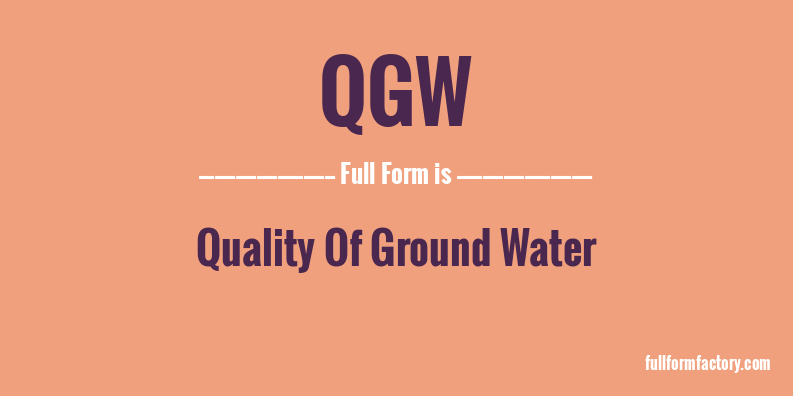 qgw-full-form