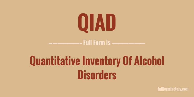 qiad-full-form