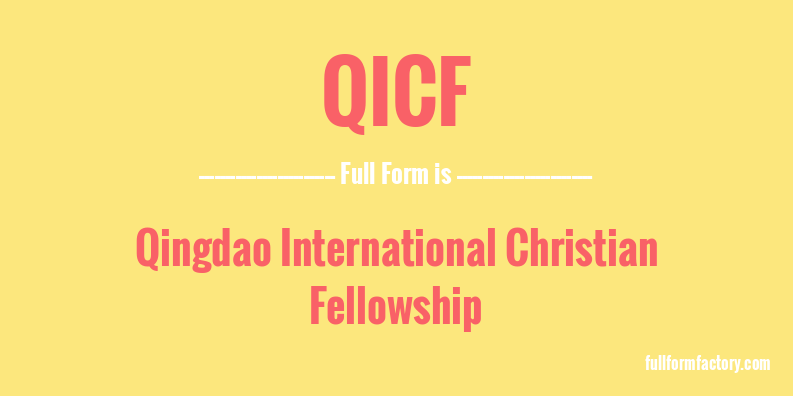 qicf-full-form