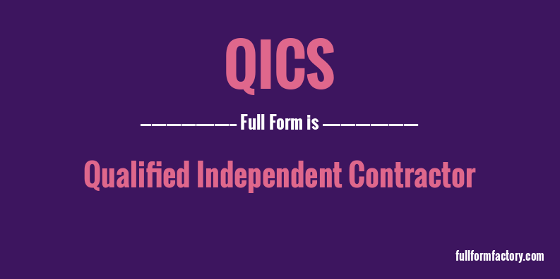 qics-full-form
