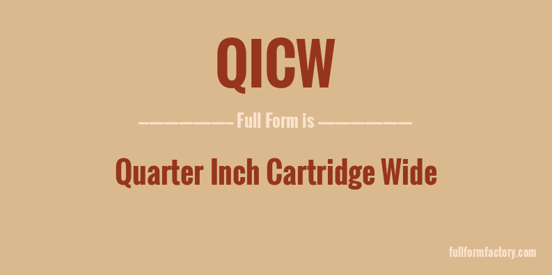 qicw-full-form