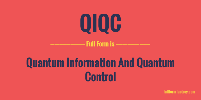 qiqc-full-form