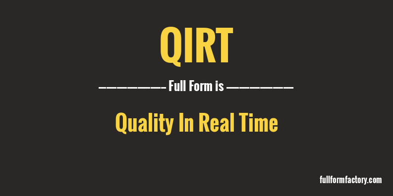 qirt-full-form