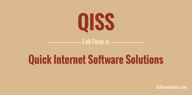 qiss-full-form