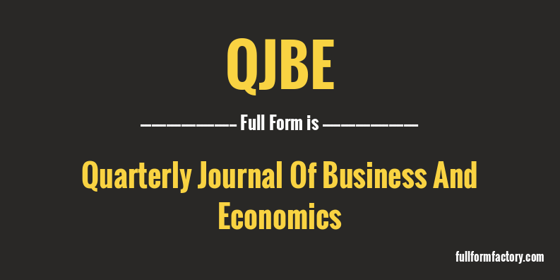 qjbe-full-form