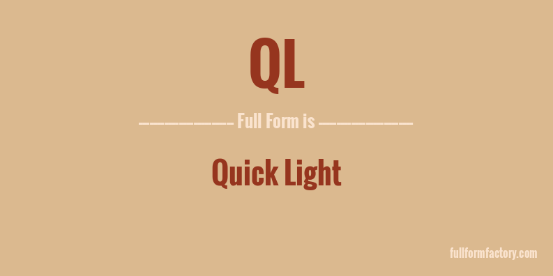 ql-full-form