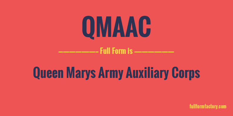 qmaac-full-form