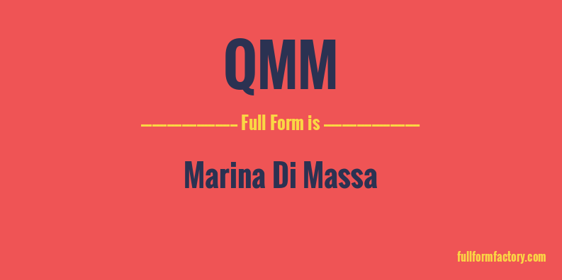 qmm-full-form