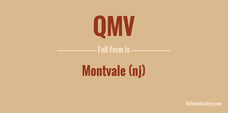 qmv-full-form