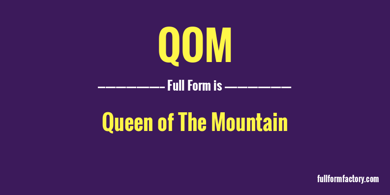 qom-full-form