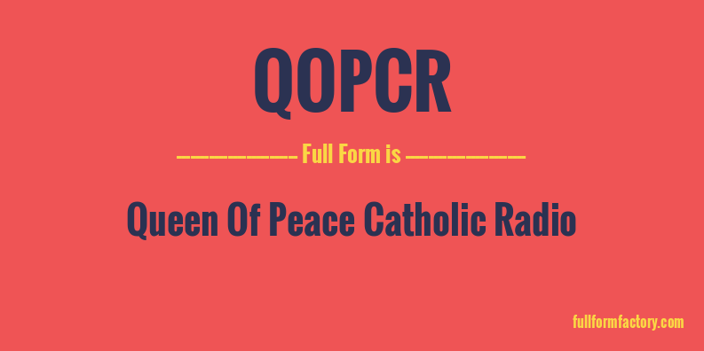 qopcr-full-form