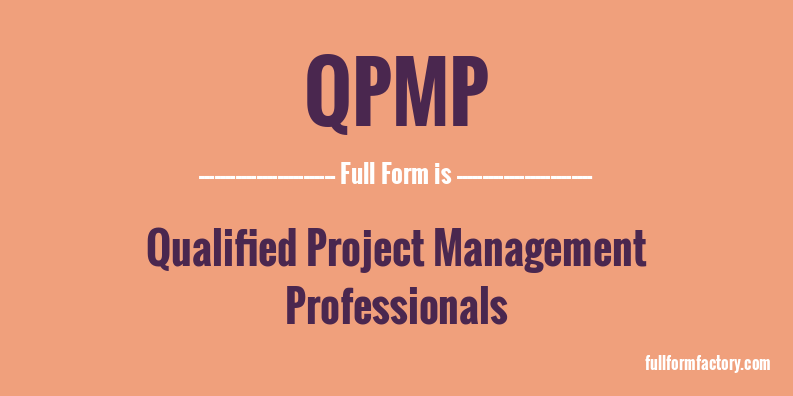 qpmp-full-form