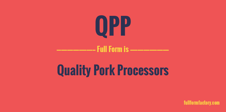 qpp-full-form