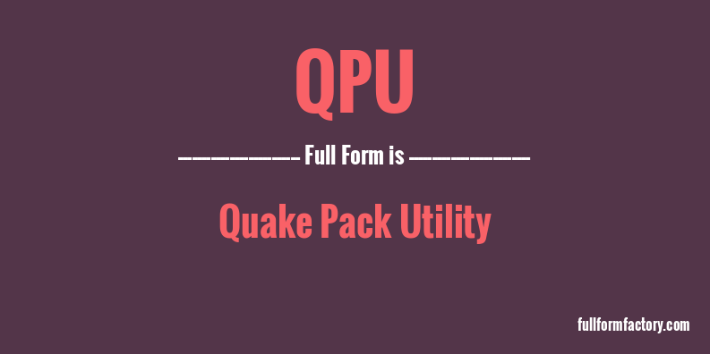 qpu-full-form
