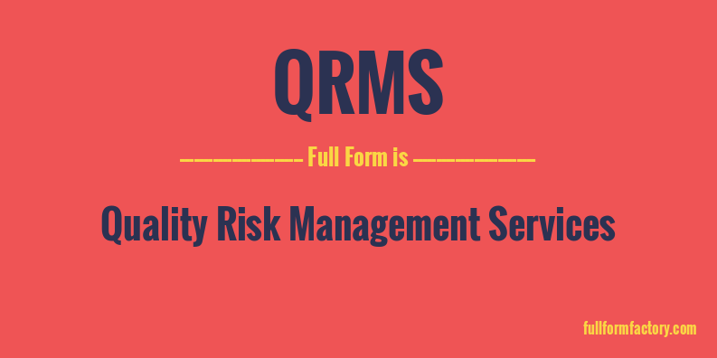 qrms-full-form