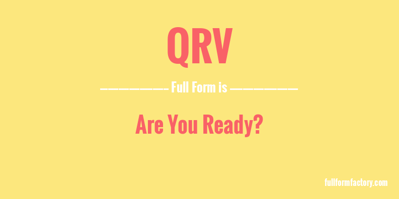 qrv-full-form