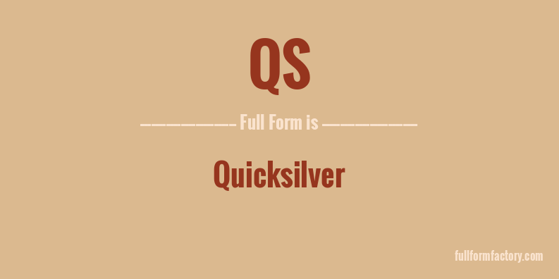 qs-full-form