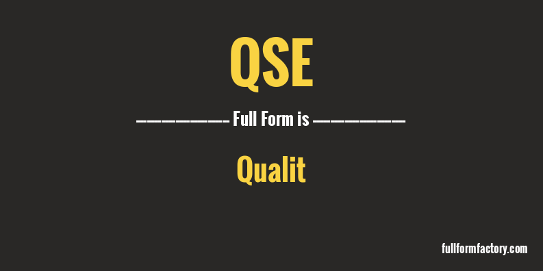 qse-full-form