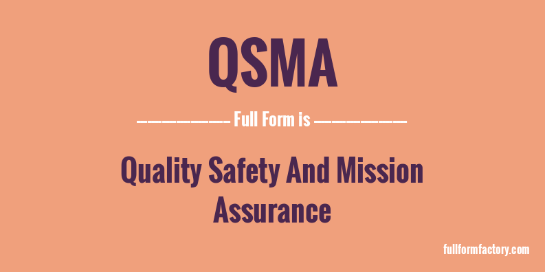 qsma-full-form
