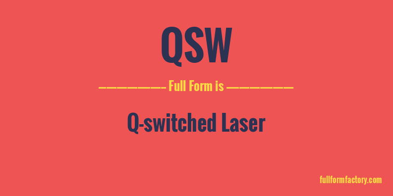 qsw-full-form