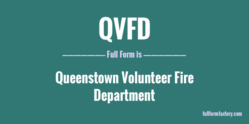 qvfd-full-form