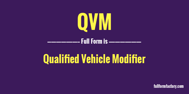 qvm-full-form