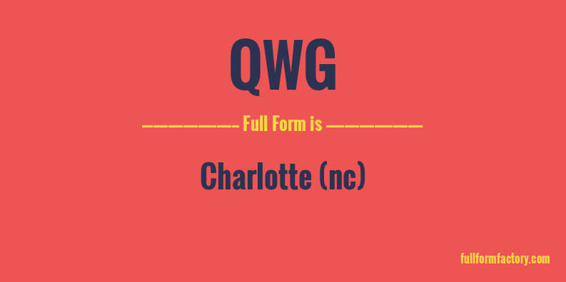 qwg-full-form
