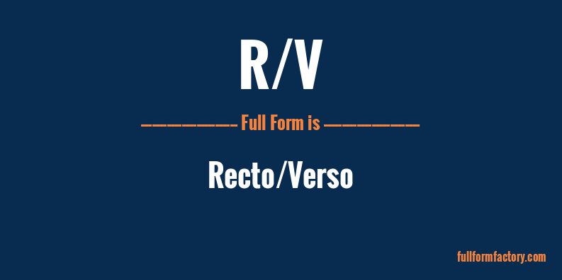 r/v-full-form
