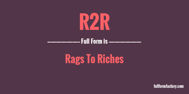 r2r-full-form