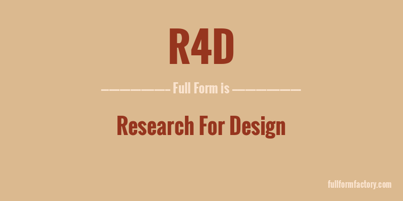 r4d-full-form