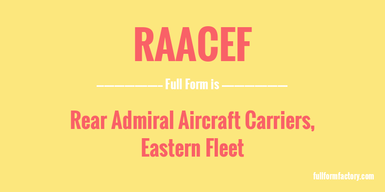 raacef-full-form