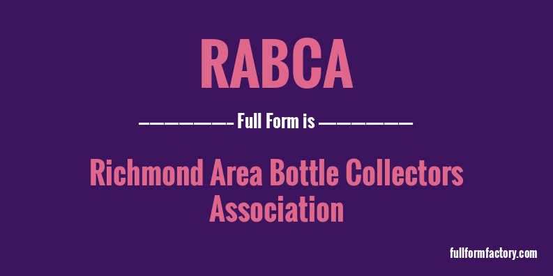 rabca-full-form