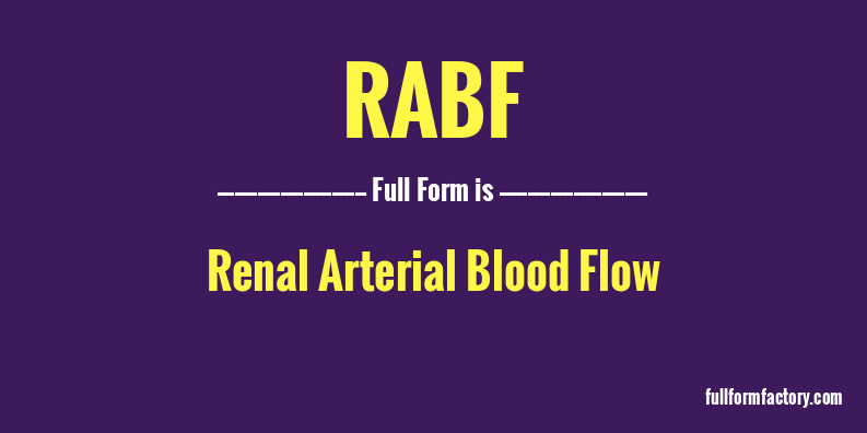 rabf-full-form