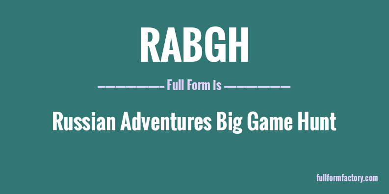 rabgh-full-form