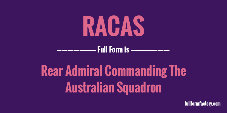 racas-full-form