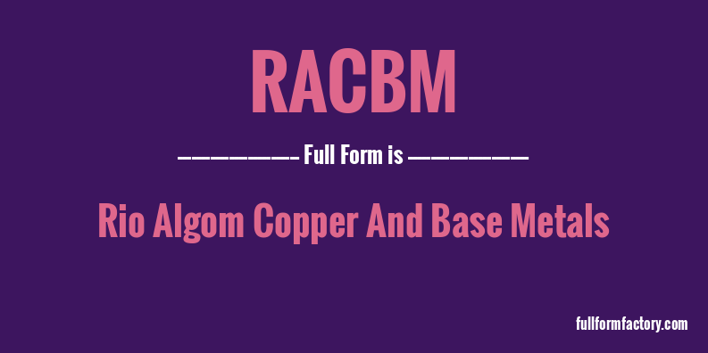 racbm-full-form