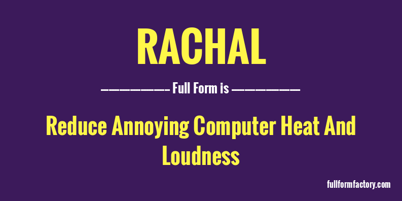 rachal-full-form
