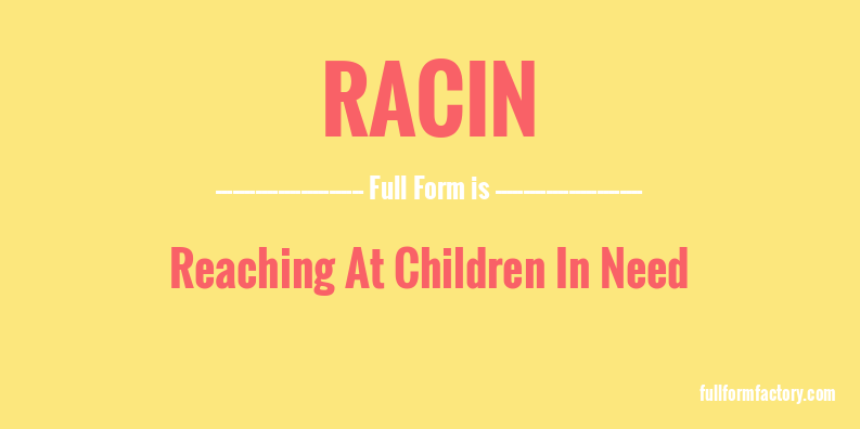 racin-full-form