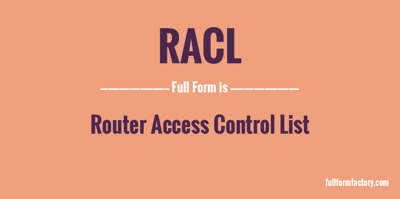 racl-full-form