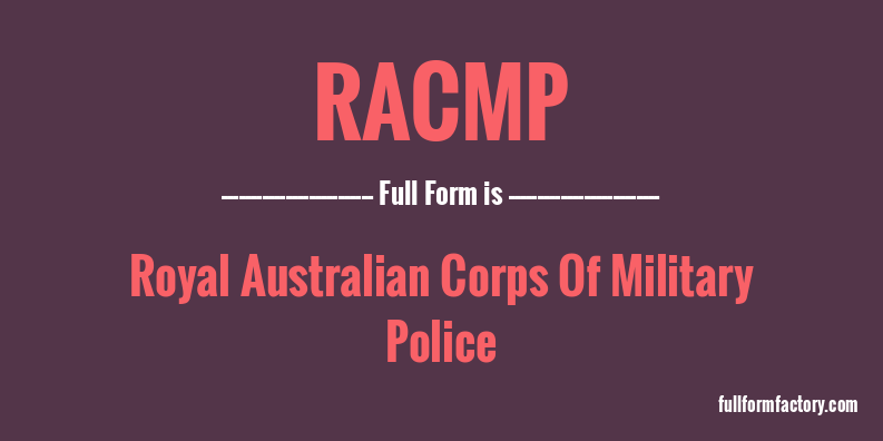 racmp-full-form