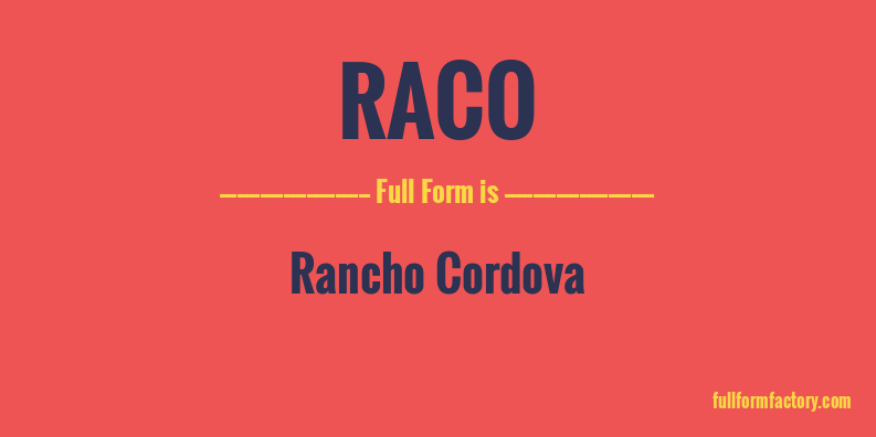 raco-full-form