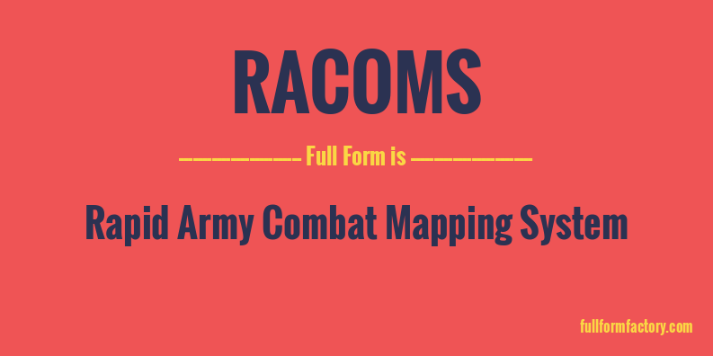 racoms-full-form