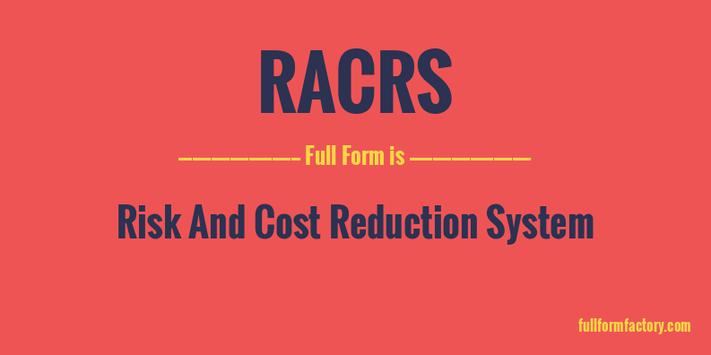 racrs-full-form