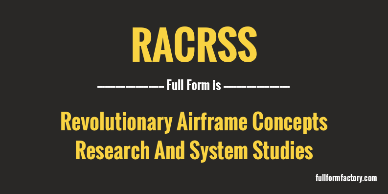 racrss-full-form