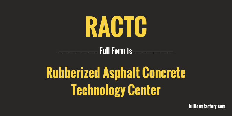 ractc-full-form