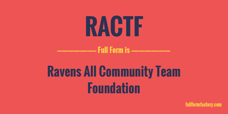 ractf-full-form