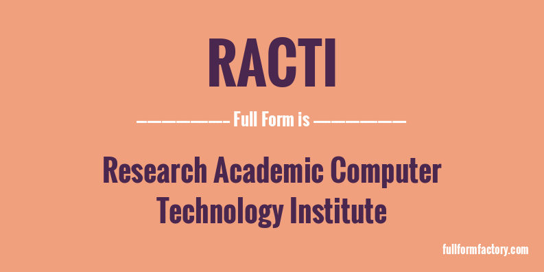 racti-full-form